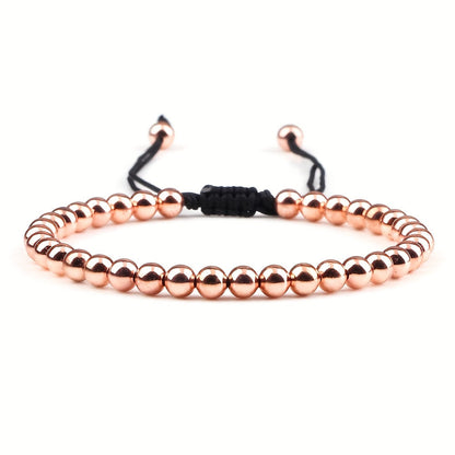 Willa Beaded Copper Bracelet