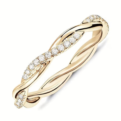 Two Style Accent Ring | Gold