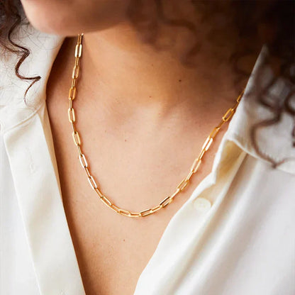 Junia Tiberina Necklace | White Gold