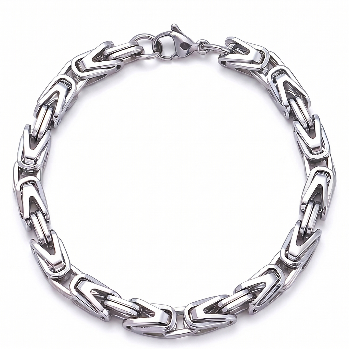 Lucian Crown Link Bracelet | Gold