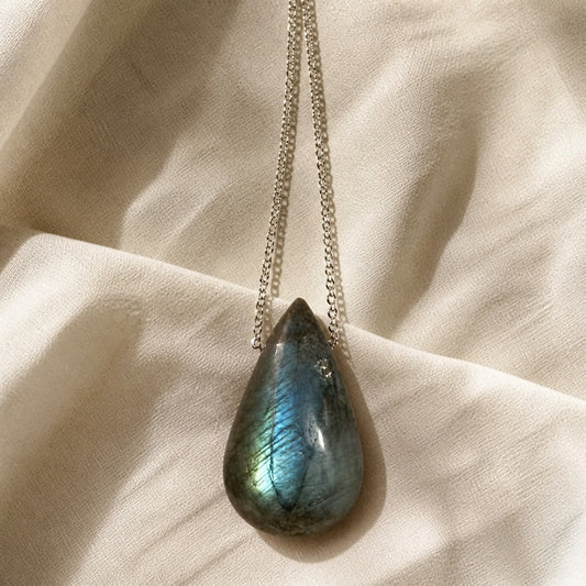 Lagoon Necklace In Labradorite