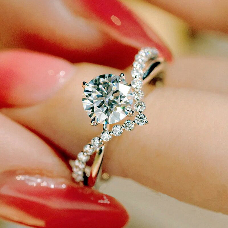 Celina Everhart Ring | White Gold