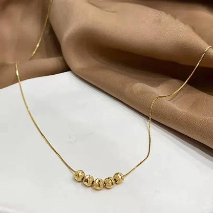 Serena Granata Necklace | White Gold