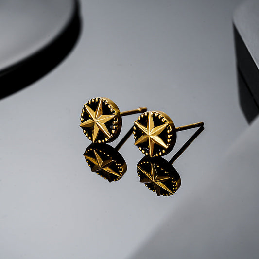 Ardyn Northstar Stud Earring | Gold