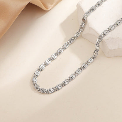 Nusa Woven Chain Necklace | Gold