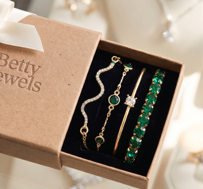 Sorina Feldwyn Bracelet Set | Gold