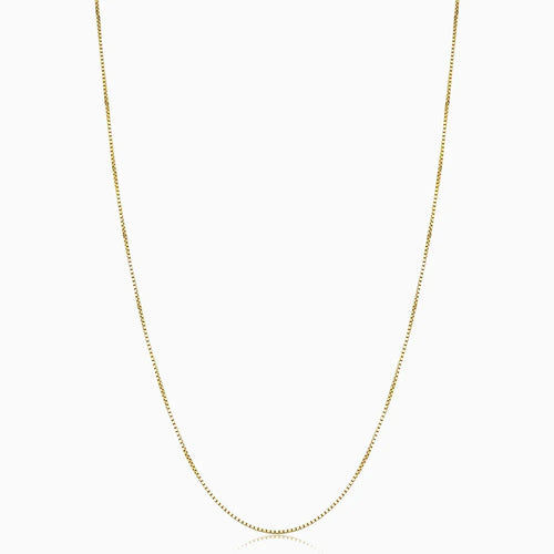 Bodega Box Necklace - Gold