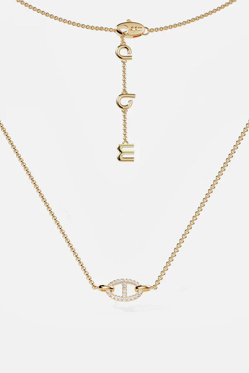 Isla Marina Necklace | Gold