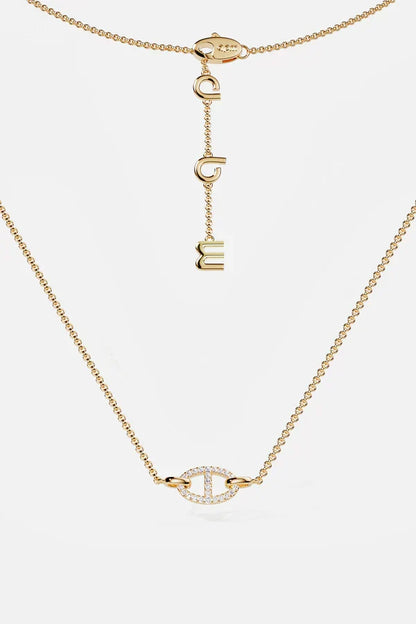Isla Marina Necklace | White Gold
