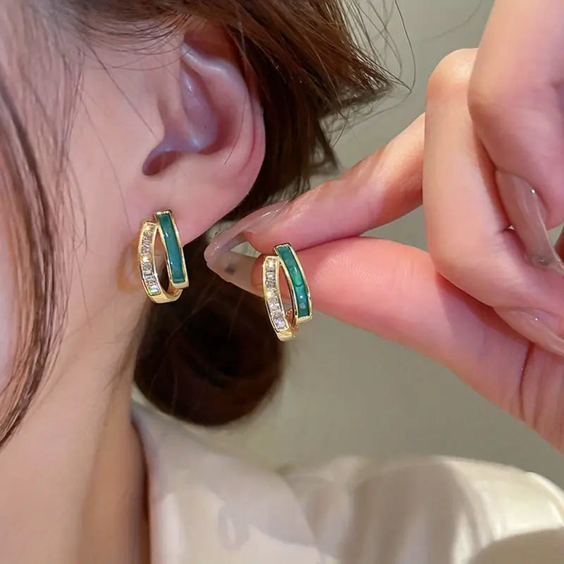Chloé Feuillage Earrings | Gold