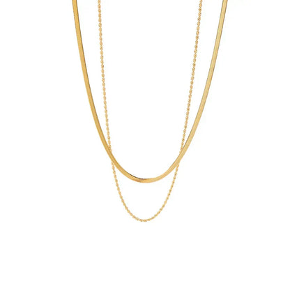 Juliana Solvia Necklace | Gold