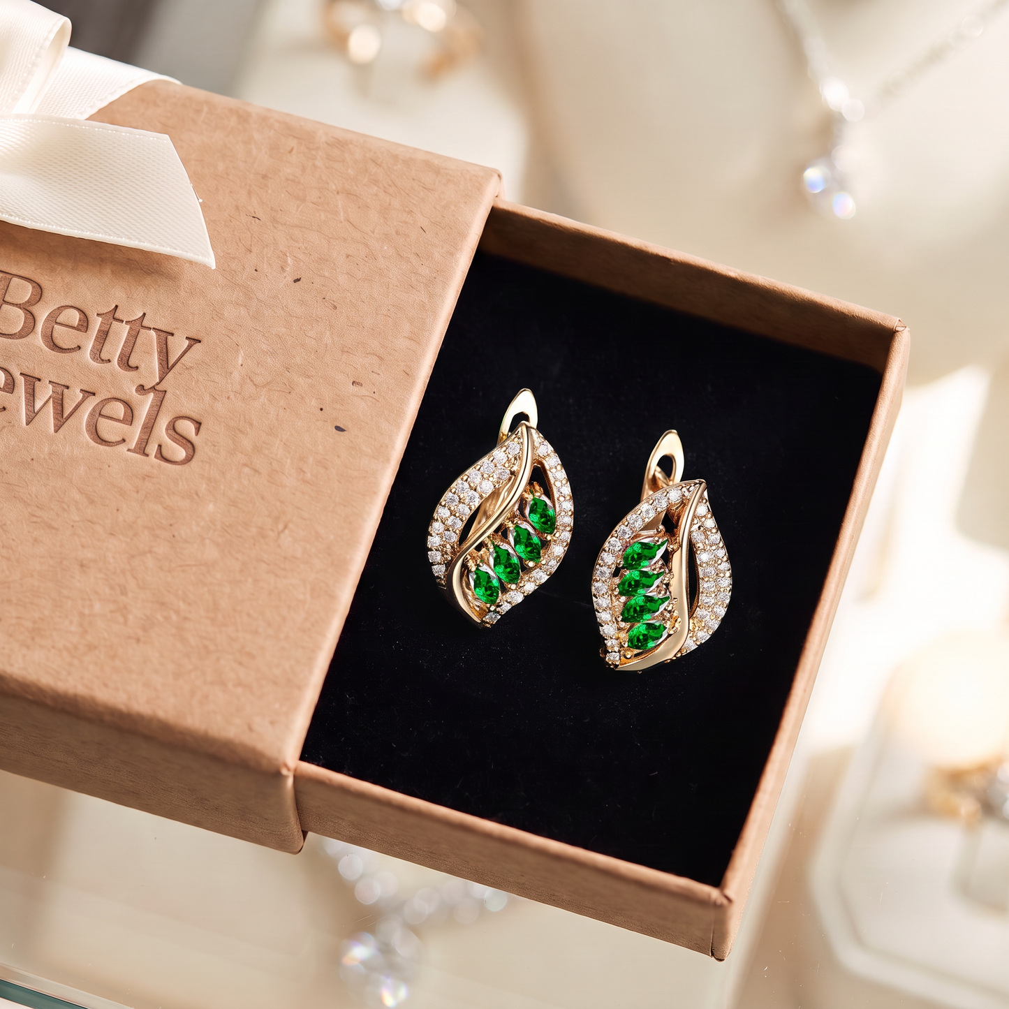 Isola Verdancia Earrings | Gold
